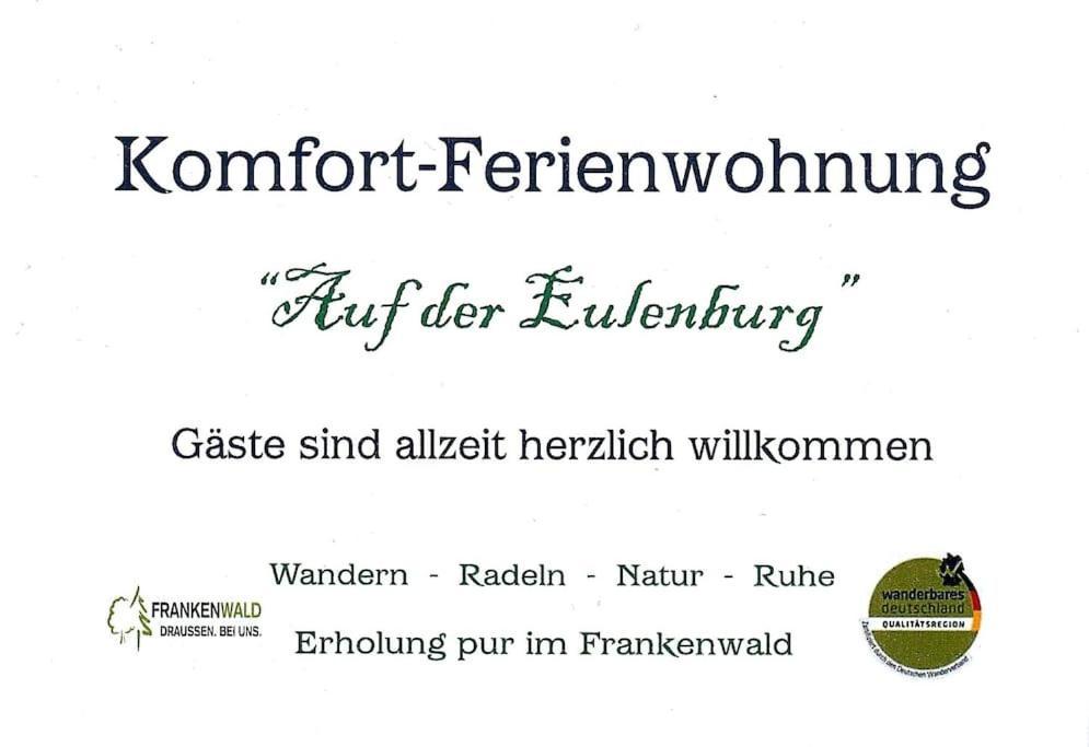 Komfort-ferienwohnung Auf Der Eulenburg Grafengehaig