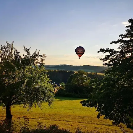 Komfort-Ferienwohnung Auf Der Eulenburg Grafengehaig Extérieur photo